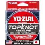 Yo-Zuri Topknot Fluorocarbon Mainline 200YD Spool 14LB, Natural Clear