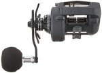 Okuma Komodo SS Large Capacity Low Profile Baitcaster, KDS-463P, 130 yds-30LB, Power Handle , Grey