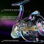 Sougayilang Fishing Reel Light Weight Ultra Smooth Aluminum Spinning Fishing Reel-13+1BB - LY1000