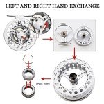 ANGLER DREAM pre-Loaded (1/2WT 3/4WT 5/6WT 7/8WT) Fly Reel with Line Combo Aluminum Alloy Large Arbor Fly Fishing Reels Weight Forward Fly Line with Braided Backing Tapered Leader