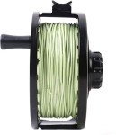Maxcatch Tino Fly Fishing Reel, Large Arbor All Aluminum with CNC Cutting Trout Fly Reels, 3/4 5/6 7/8wt (Reel with Line Pre-Loaded (Black), 3/4wt)