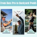 6-Pack Jointed Swimbait Lures w/6 Extra Tails | Slow-Sinking to Suspending Bass Lures | All-Water Column Control for Rivers & Lakes | Dual Hooks, Lifelike Wounded Minnow Action (2.4", 0.23oz)(A Set)