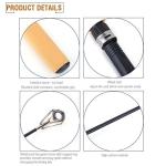 Telescopic Fishing Rod, Ice Fishing Rod Outdoor Portable Winter Fishing Rod Carbon Fiber Retractable Mini Fishing Pole Tackle