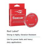 Seaguar Red Label 100% Fluorocarbon Fishing Line 8lbs, 200yds Break Strength/Length - 08RM250