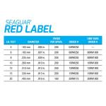 Seaguar Red Label 100% Fluorocarbon Fishing Line 8lbs, 200yds Break Strength/Length - 08RM250