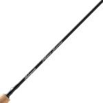 Shakespeare Micro 7' Spinning Rod, 2-Piece Fishing Rod, Graphite Composite Blank, Ultra Light Rod Power, Comfortable Full Cork Handle