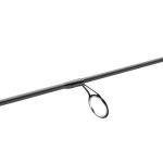 Shakespeare Micro 7' Spinning Rod, 2-Piece Fishing Rod, Graphite Composite Blank, Ultra Light Rod Power, Comfortable Full Cork Handle