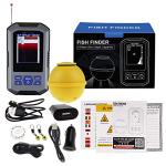 Gain Express Fish Finder Wireless Sonar Sensor 125kHz 45M/147Ft Depth Alarm LCD Display