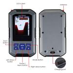 Gain Express Fish Finder Wireless Sonar Sensor 125kHz 45M/147Ft Depth Alarm LCD Display