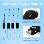 4 PCS Thickened Fishing Finder Cover Straps, Adjustable Fish Finder Bungee for Securing Graph Cover for Travel