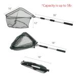 RESTCLOUD Telescoping Fishing Landing Net 50