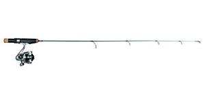 St Croix Rod Premier Ice Fishing Rod & Reel Spinning Combo - 28" Medium-Light, Black