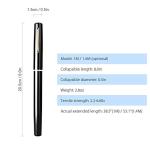 Lixada Pen Premium Mini Pocket Collapsible Fishing Pole Kit Telescopic Fishing Rod + Spinning Reel Combo Kit 1M / 1.4M / 1.8M / 2.1M