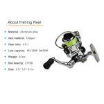 Lixada Pen Premium Mini Pocket Collapsible Fishing Pole Kit Telescopic Fishing Rod + Spinning Reel Combo Kit 1M / 1.4M / 1.8M / 2.1M