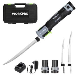 WORKPRO Cordless Electric Fillet Knife with Blades