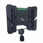 O'Pros Quick Access Fishing Rod Holder - 360° Rotation, Secure Belt Attachment, Elastic Cord Support for Fly Fishing and Spinning Rods