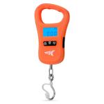 KastKing ToughTide Fishing Scale, USB Charging, 65lb Capacity, Ultra-Thin Digital Fish Scale, LCD Display, Ergonomic Handle, Fish Scales Digital Weight, Fishing Accessories for Men, Orange