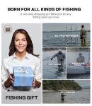 Sidomma Pro Fishing Gear and Equipment Tools Accessories Kit with Fishing Pliers Fillet Knife Scissors Fish Lip Gripper Fish Ruler Fishing Gifts for Men Saltwater Fishing Fly Fishing Ice Fishing