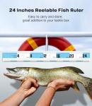 Sidomma Pro Fishing Gear and Equipment Tools Accessories Kit with Fishing Pliers Fillet Knife Scissors Fish Lip Gripper Fish Ruler Fishing Gifts for Men Saltwater Fishing Fly Fishing Ice Fishing