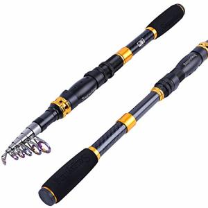 Sougayilang Telescopic Fishing Rod - Ultralight Carbon Fiber