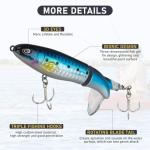 THKFISH Fishing Bass Lures Gift Kit Tackle Box Freshwater Catch All Fishing Kit for Bass, Trout, Crappie, Bluegill, Perch, Sunfish, Catfish, Perfect Fishing Lures Set for Men, Teens, Adults