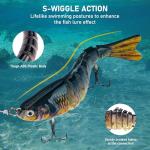 THKFISH Fishing Bass Lures Gift Kit Tackle Box Freshwater Catch All Fishing Kit for Bass, Trout, Crappie, Bluegill, Perch, Sunfish, Catfish, Perfect Fishing Lures Set for Men, Teens, Adults