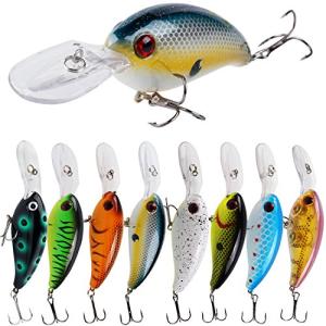 Deep Diving Multi-Jointed Crankbait for Freshwater & Saltwater