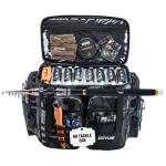 Goture Large Tackle Bag,Store Up to 8PCS 3700 Plus 4PCS 3600 Tackle Trays(Not Included),Water Resistant Saltwater Gear Storage Big Fishing Bag with EVA Bottom,Gifts for Men(21.65"x11.8"x15.16")-Camo