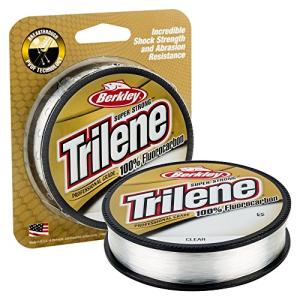 Berkley Trilene® 100% Fluorocarbon, Clear, 17lb | 7.7kg, 200yd | 182m Fishing Line, Suitable for Freshwater Environments