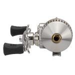 ProFISHiency: Sniper Spincast Reel | 6.5:1 Gear Ratio | 12+1 Stainless Steel Bearings | Remarkable 31" IPT | Carbon Matrix Drag System | Pre-Spooled w/ 100yds of 10lb Line - Silver