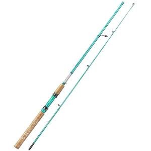 Sougayilang Fishing Rods Ultra Light Rods 2 Pieces Cork Handle Spinning &Baitcasting Rod for Trout Crappie -5'6"-Spinning