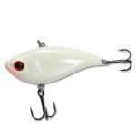 Northland Tackle Rippin' Shad Fishing Hook - Freshwater Fishing Lure for Bass, Walleye, Trout, Crappie, & Others - The Perfect Bait in Any Kit (Glo White Tiger, 2.6", 5/8 Oz)