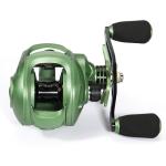 Sougayilang Fishing Baitcasting Reel, Baitcaster Fishing Reels with 9+1BB,Magnetic Braking System- Green- Right