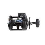 Okuma Magda Pro Line Counter Levelwind Trolling Reel, Small, Black/Silver, MA-20DX
