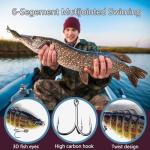 5PCS Bionic-Swimming-Lure-Fishing-Lures,3D Swimming Bait for Freshwater & Saltwater for Beginners, Amateurs and Professionals,Fishing Gear Attracts Fishing Lures