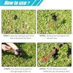 ReeMoo 2Pack Fishing Rod Holders - Bank & Ground Fishing Pole Holders, 360 Adjustable Universal Stand, Relax Your Hands