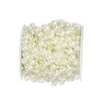 Bingcute 100 Feet Fishing Line Artificial Pearls String Beads Chain Garland Flowers Wedding Party Decoration,Party Supplies