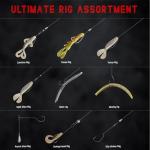 Vipfish Fishing Accessories Kit, 264/423PCS Fishing Tackle Box with Hooks, Weights, Sinkers for Bass Trout, Gifts for Men,Kids