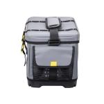 Plano Z-Series 3700 Tackle Bag, Gray, PVC Fabric with Waterproof and Non-Skid Base, Includes 2 3700 StowAway Utility Boxes, Soft Fishing Tackle Storage Bag