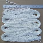 SHOUWAN White Fish Net Decorations Under Nautical Sea Party Net Decor Ocean Themed Pirate Fishing Nets Decorative Birthday Supplies Beach Decorations