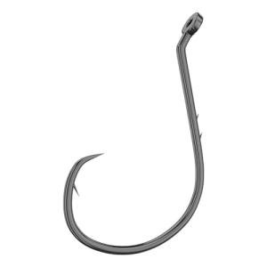 MiZU GUNNER 35PCS Octopus Circle Hooks Saltwater,Freshwater Sharp Barbed Beak Fish Hooks Black/High Carbon Steel/Non-Offset/Wide Gap(5/0#)