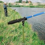 AVCMOTO Fishing Rod Holders , 360 Degree Adjustable Fishing Pole Holders for Ground, Multifunctional Stainless Steel Beach Fishing Rod Holder Fishing Gifts for Men