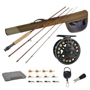 Aventik Extreme Fly Fishing Combo Kit with Case