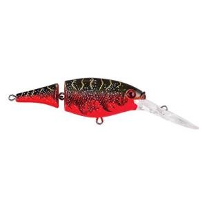 Berkley Flicker Shad Jointed Fishing Lure, Red Tiger, 1/3 oz, 2 3/4in | 7cm Crankbaits, Size, Profile and Dive Depth Imitates Real Shad, Equipped with Fusion19 Hook