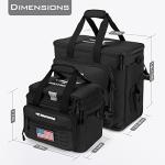 KastKing Karryall Tackle Bags - Water Resistant Gear Storage for Saltwater or Freshwater - Padded Shoulder Strap - Fishing Gear Storage