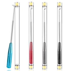 Zitehya Fish Hook Remover Tool, 4 Pack Fishing Hook Quick Removal Devices with Storage Tube, Security Hook Extractor Equipment, Fishing Gear Dehooker Tools for Adult