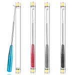 Zitehya Fish Hook Remover Tool, 4 Pack Fishing Hook Quick Removal Devices with Storage Tube, Security Hook Extractor Equipment, Fishing Gear Dehooker Tools for Adult