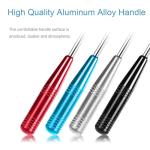 Zitehya Fish Hook Remover Tool, 4 Pack Fishing Hook Quick Removal Devices with Storage Tube, Security Hook Extractor Equipment, Fishing Gear Dehooker Tools for Adult