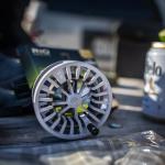 Redington Zero Fly Fishing Reel, Lightweight Design for Trout, Clicker Drag System, Wolf Grey, 4/5