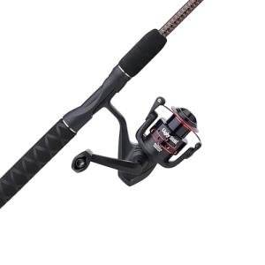 Ugly Stik GX2 Spinning Reel and 6'6" Fishing Rod Combo, 2-Piece, Graphite and Fiberglass Rod with Clear Tip Design